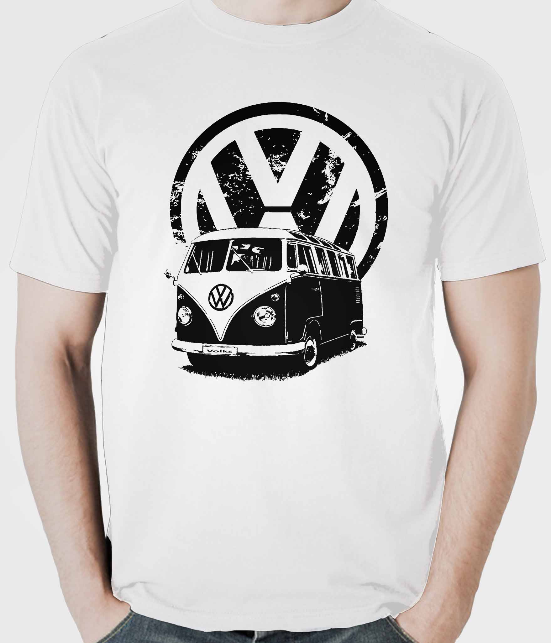Foresee Emulate ventilation Camiseta Kombi Símbolo VW - Blendup Store