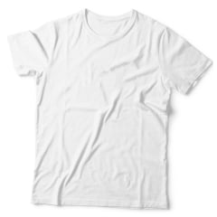 Camiseta Básica/Casual - Cinza Mescla